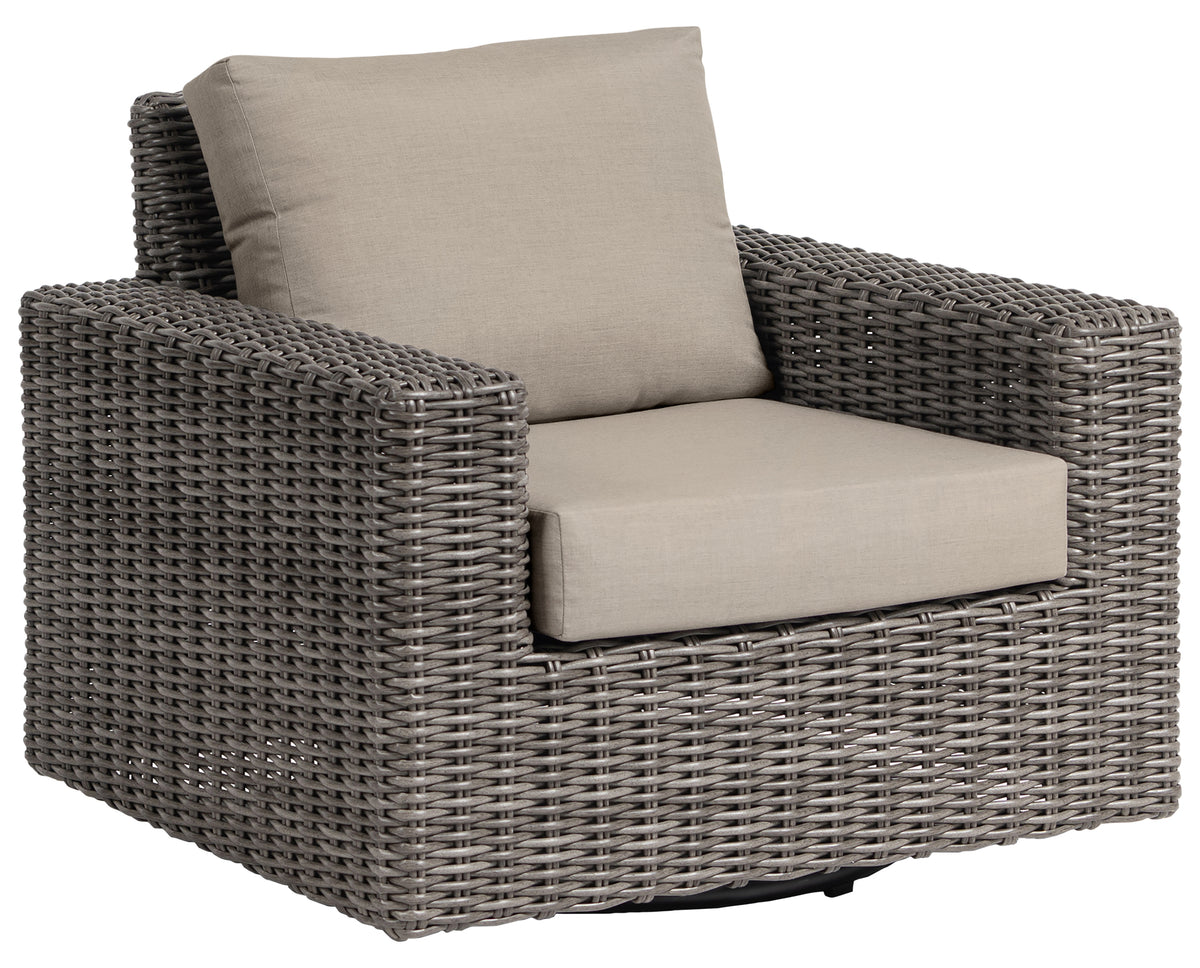 Mission Hill Swivel Gliding Club Chair