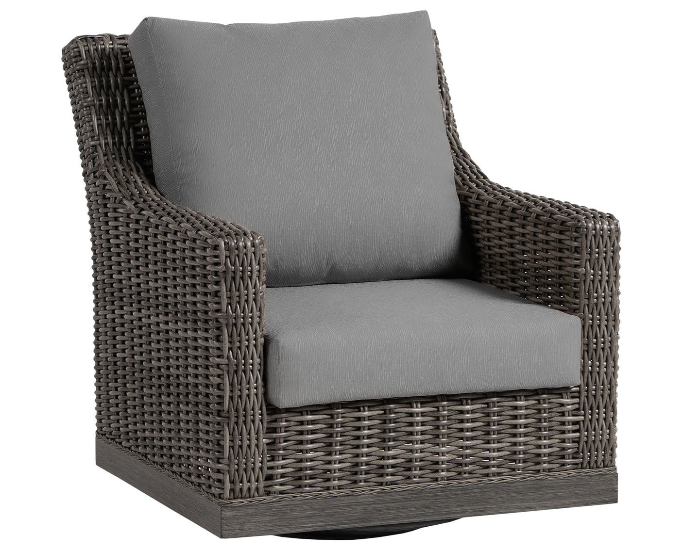 Budapest Swivel Gliding Club Chair