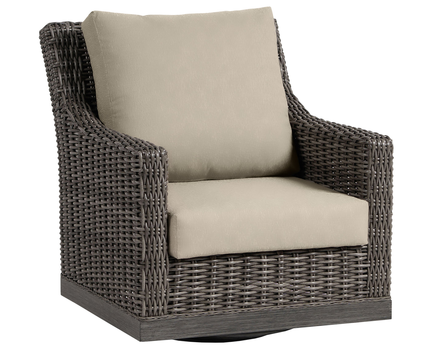 Budapest Swivel Gliding Club Chair