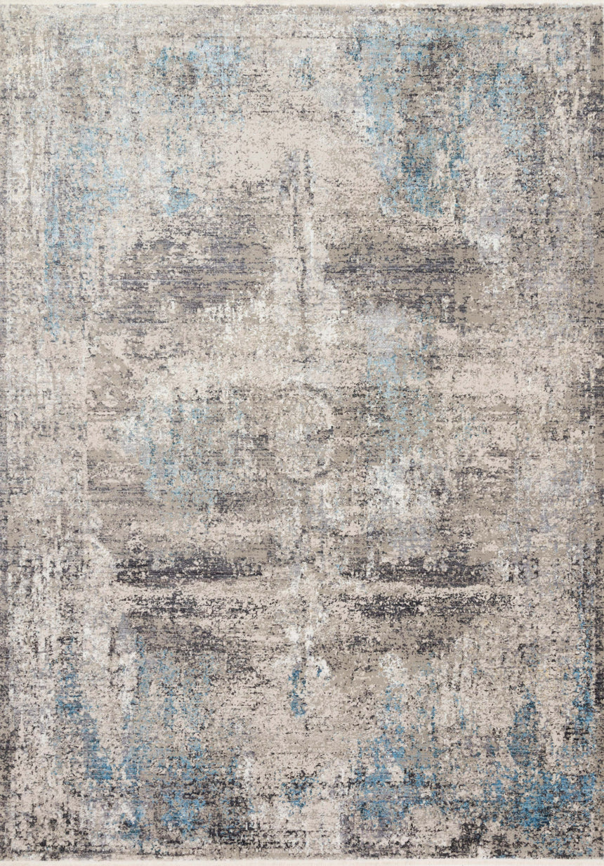 Franca Rug 04 | Slate / Sky