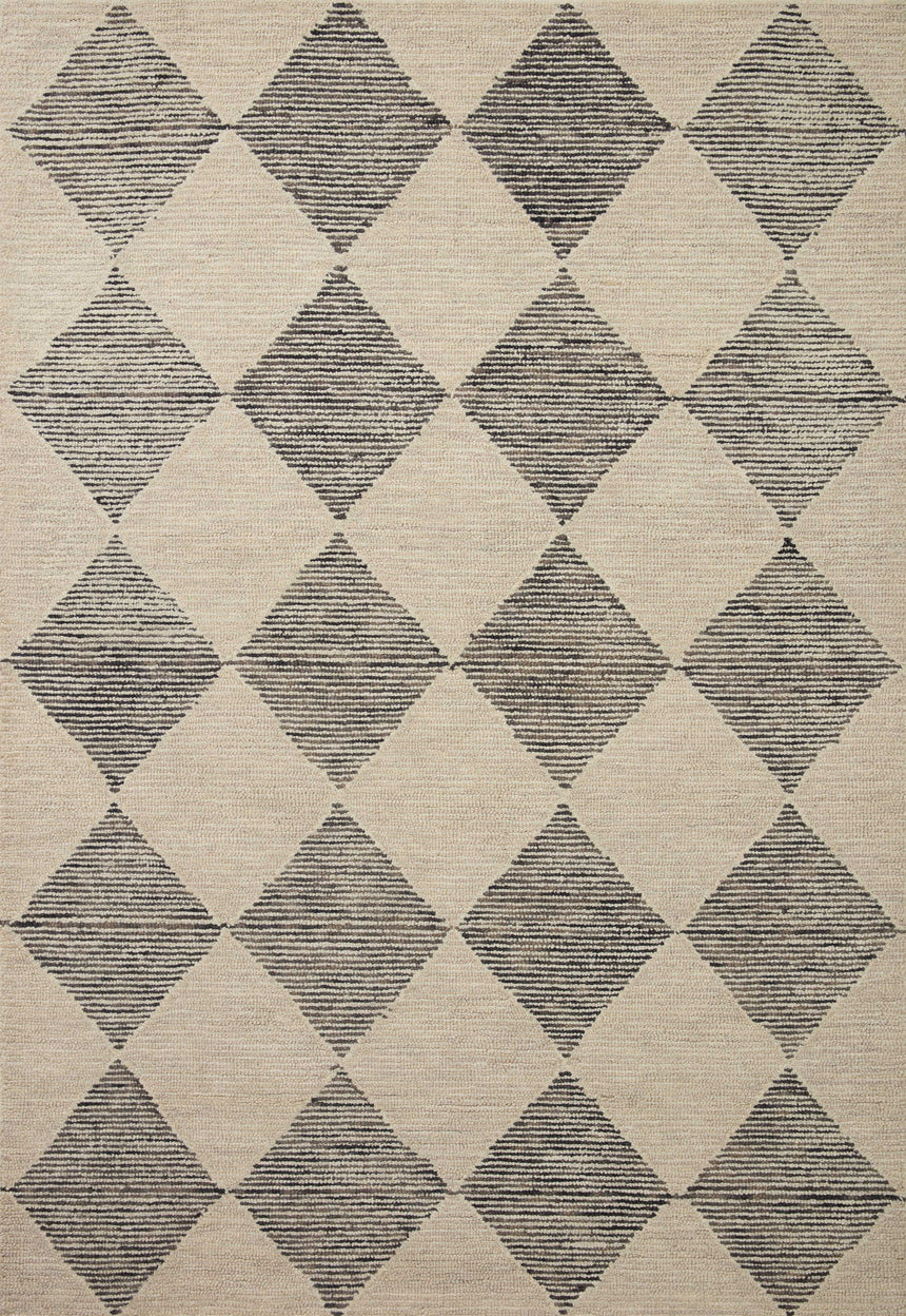 Francis Rug 01 | Beige / Charcoal