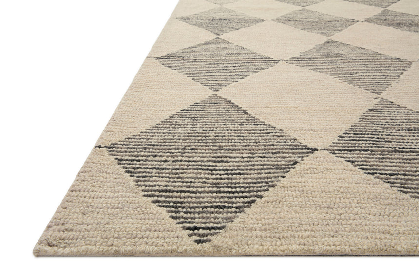 Francis Rug 01 | Beige / Charcoal