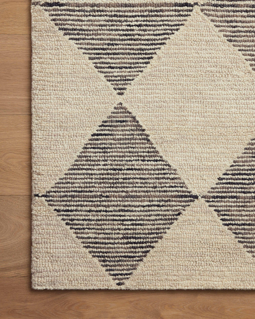 Francis Rug 01 | Beige / Charcoal
