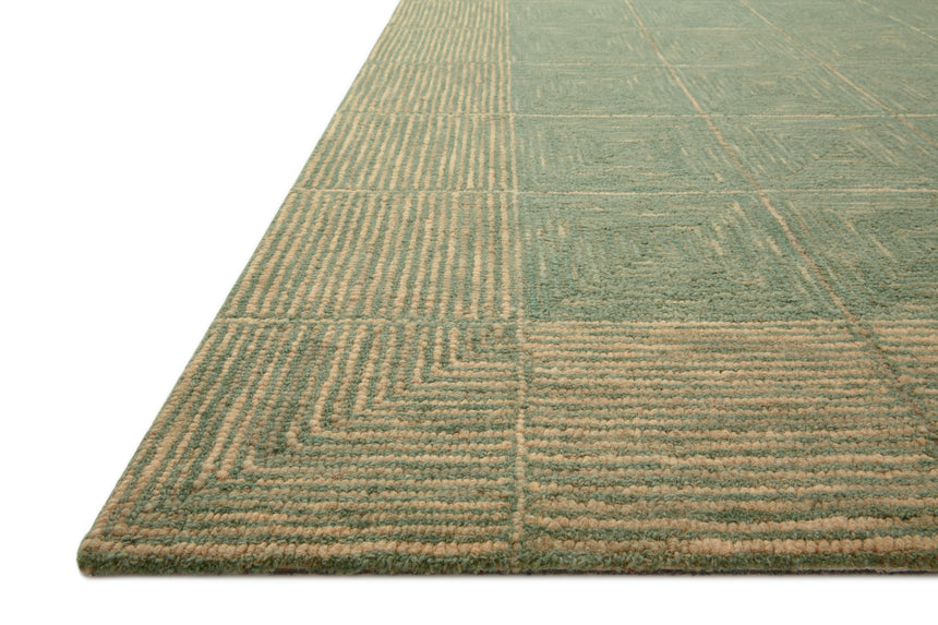 Francis Rug 02 | Green / Natural