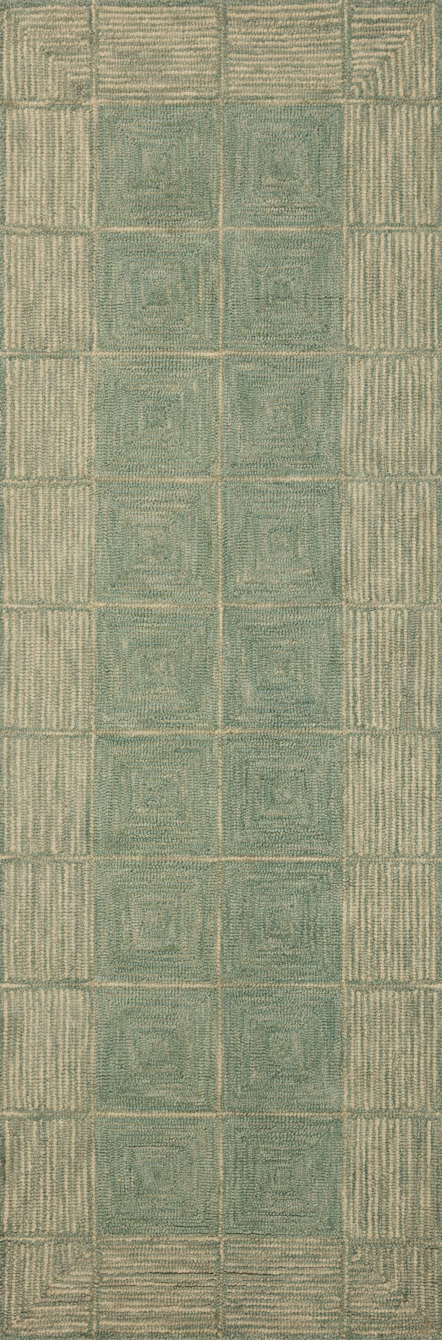 Francis Rug 02 | Green / Natural