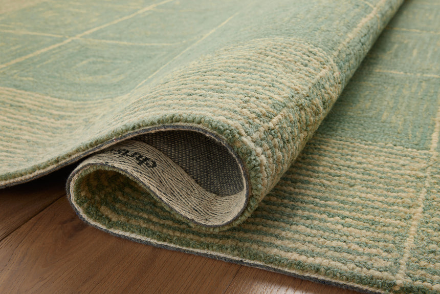 Francis Rug 02 | Green / Natural