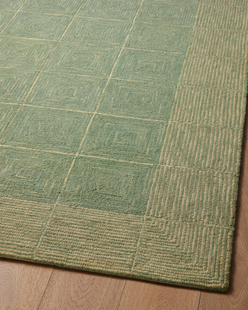 Francis Rug 02 | Green / Natural