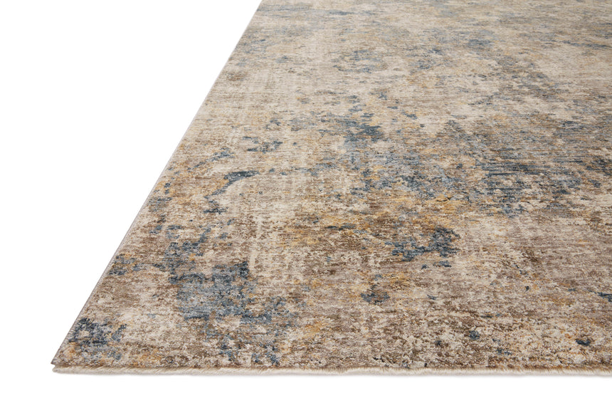 Gaia Rug 03 | Taupe / Denim