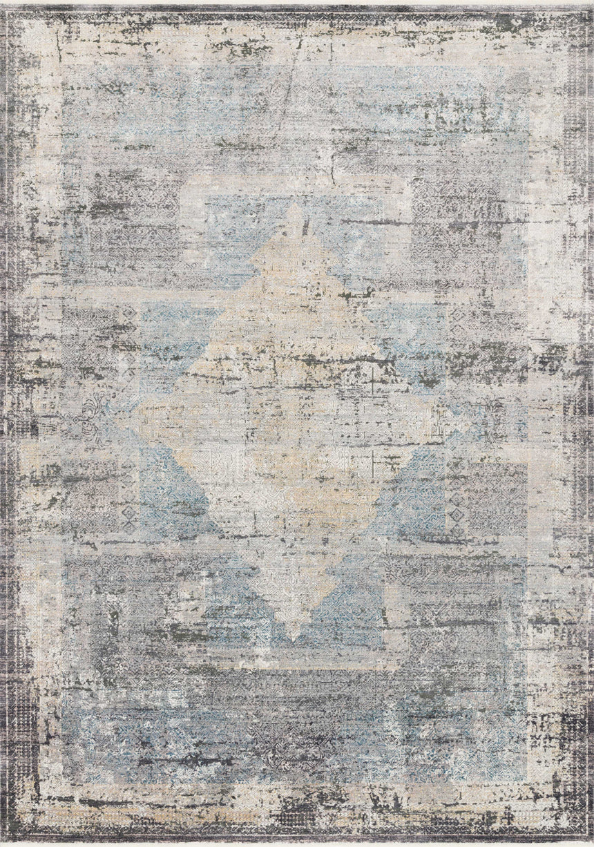 Gemma Rug 04 | Charcoal / Multi