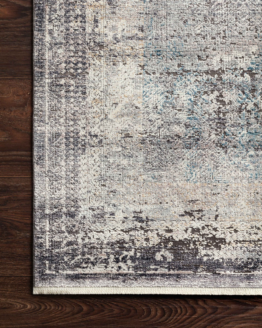 Gemma Rug 04 | Charcoal / Multi