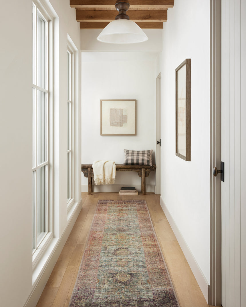 Georgie Rug 03 | Jade / Sunset