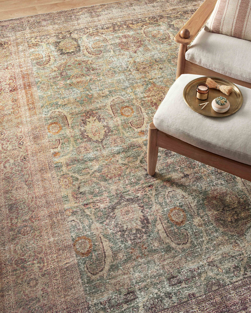 Georgie Rug 03 | Jade / Sunset