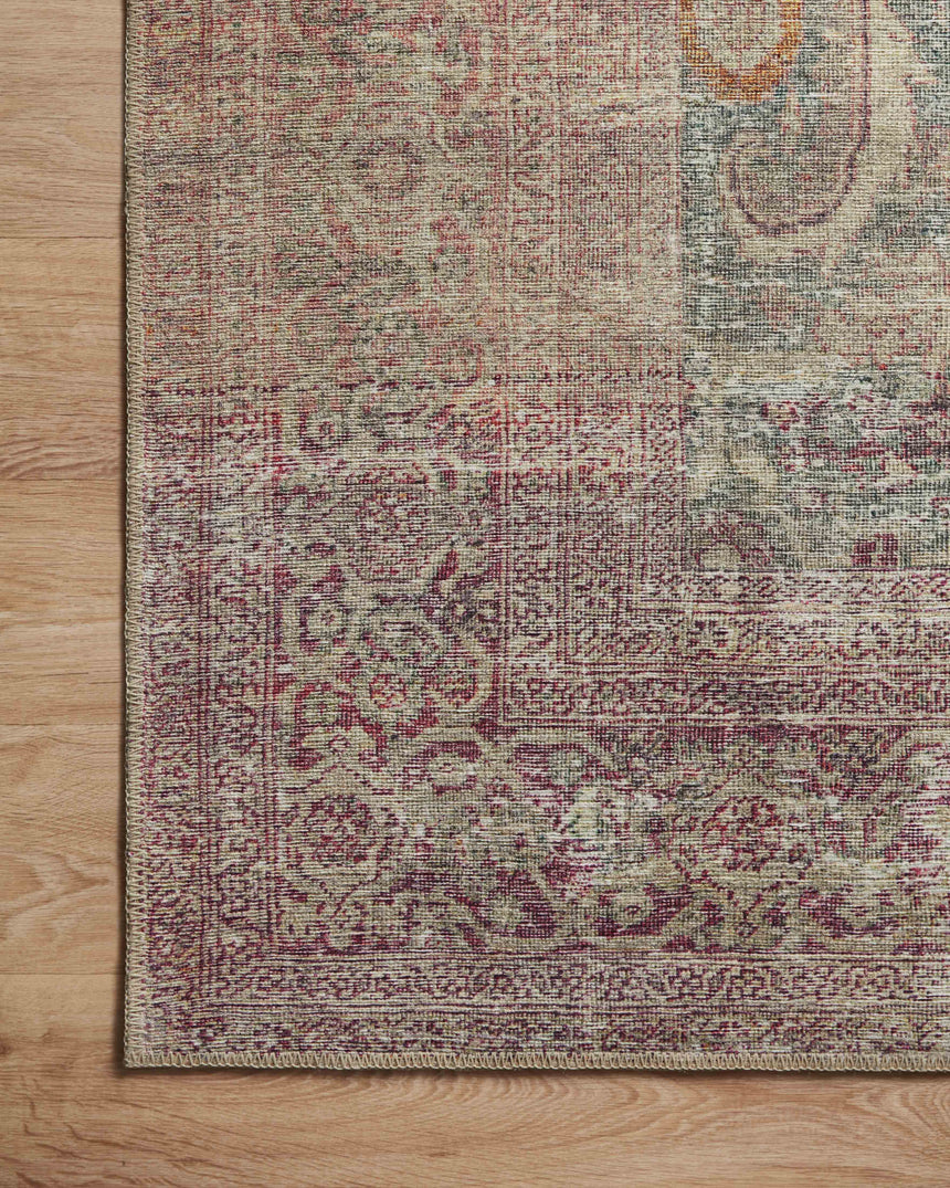 Georgie Rug 03 | Jade / Sunset