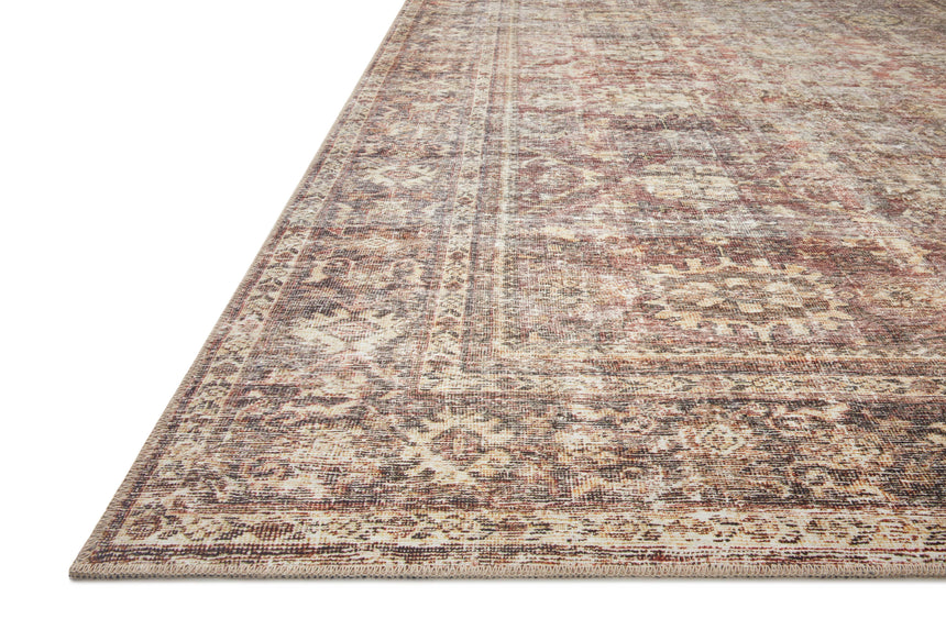 Georgie Rug 06 | Bordeaux / Antique