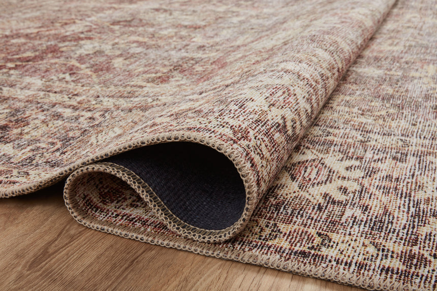 Georgie Rug 06 | Bordeaux / Antique