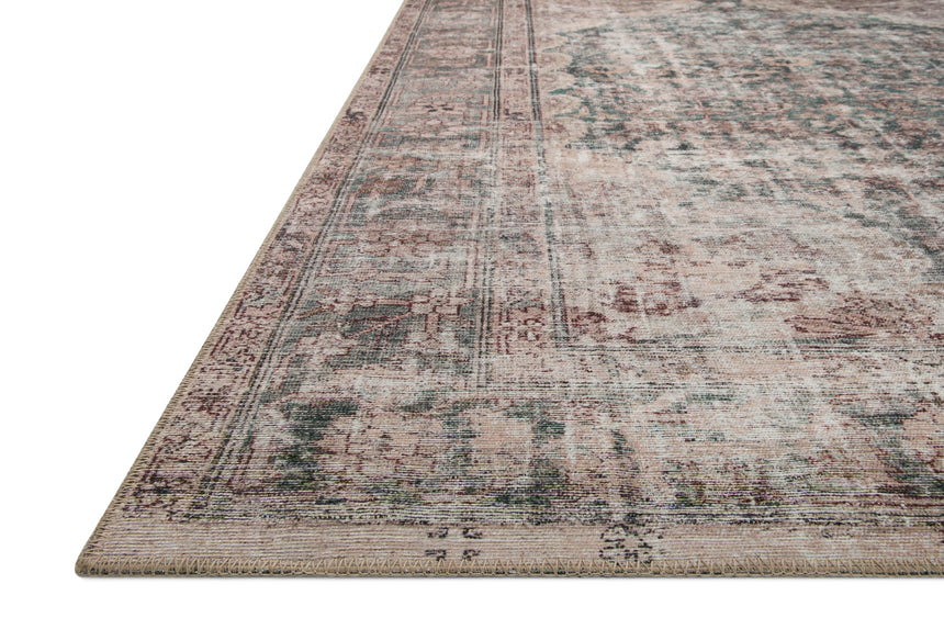 Georgie Rug 08 | Lagoon / Beige