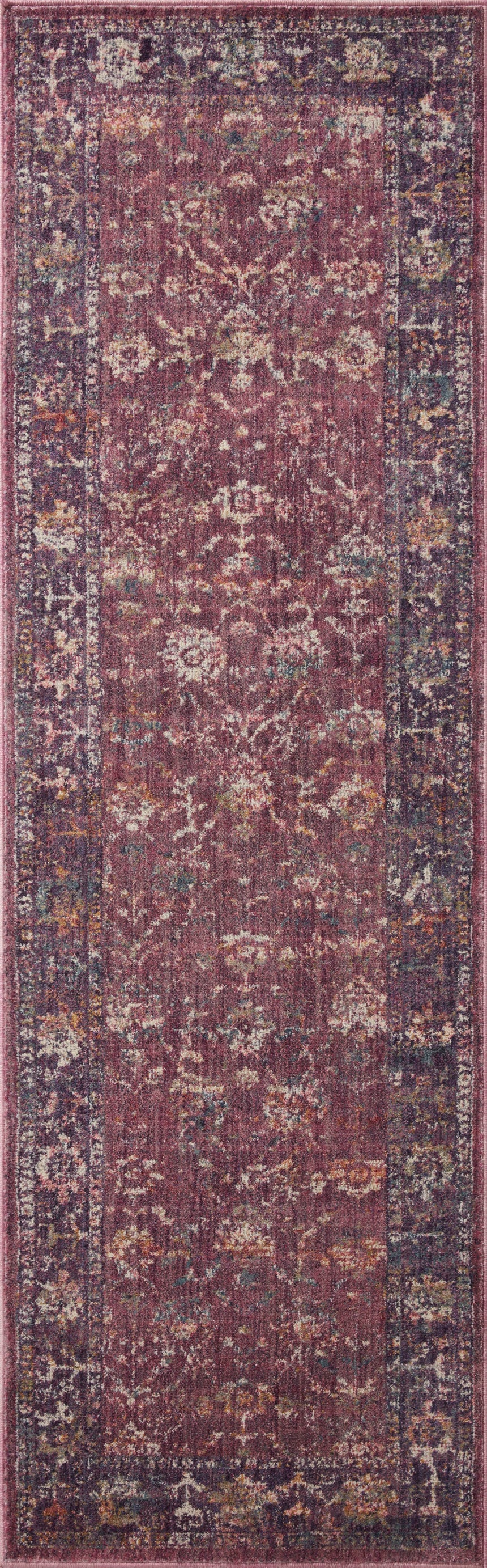 Giada Rug 02 | Grape / Multi