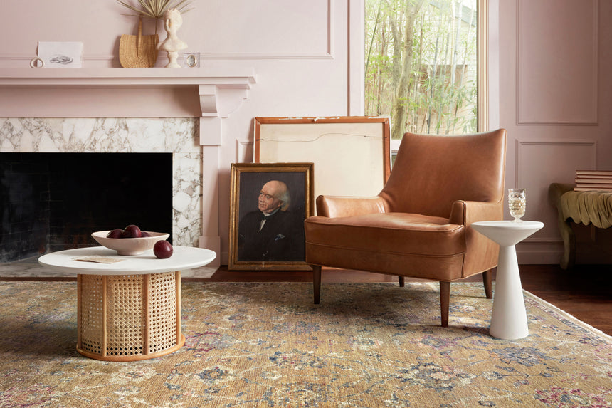 Giada Rug 05 | Gold / Multi