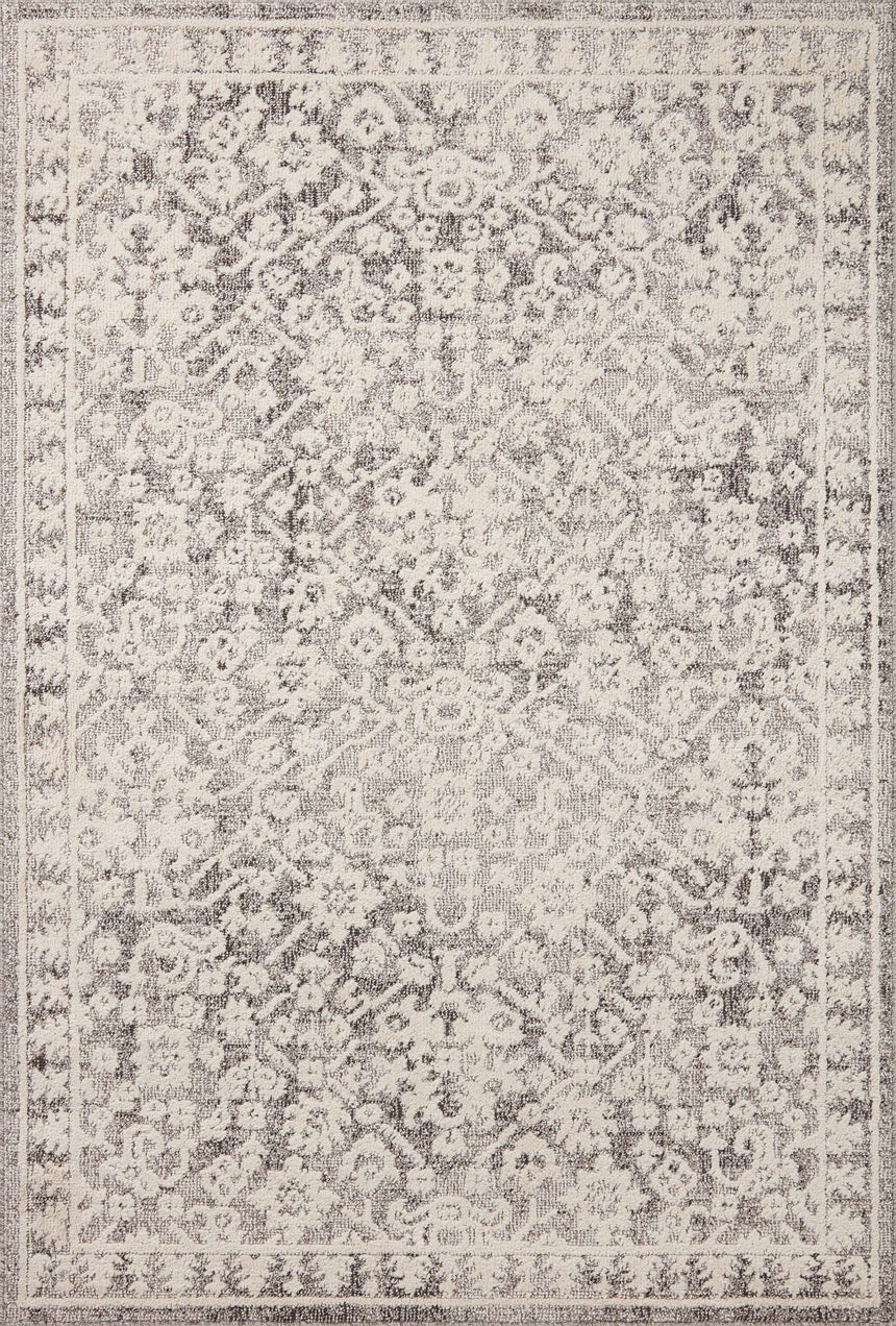 Gigi Rug 01 | Grey / Ivory
