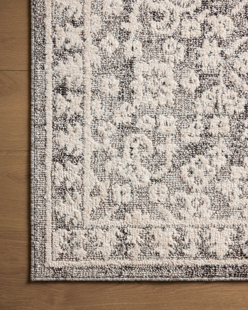 Gigi Rug 01 | Grey / Ivory