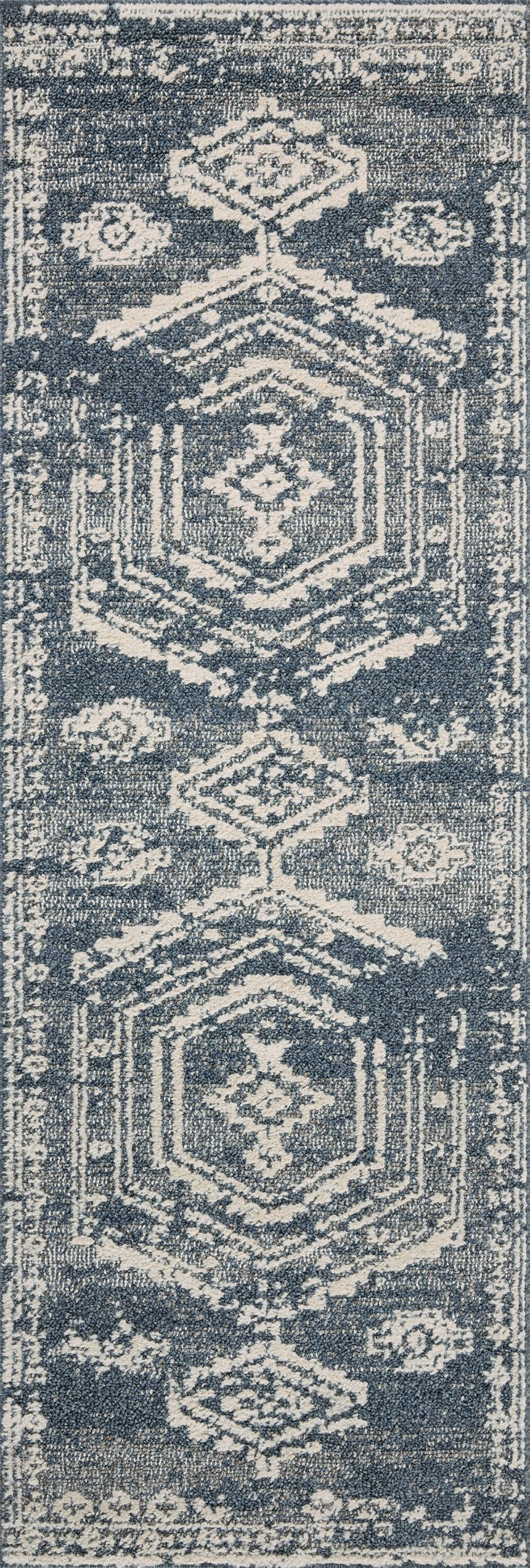 Gigi Rug 03 | Denim / Ivory