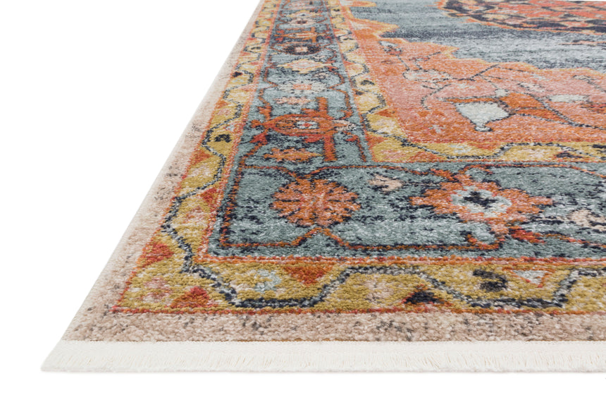 Graham Rug 02 | Blue / Sunrise