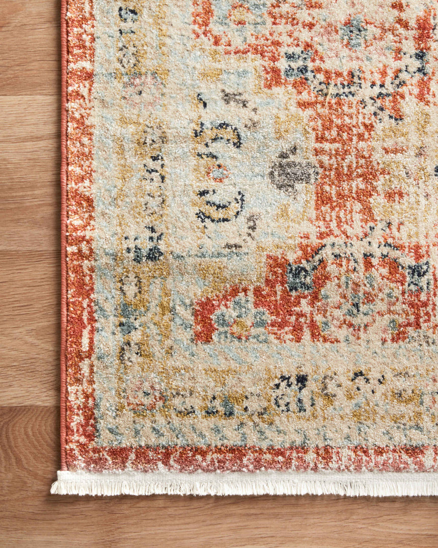 Graham Rug 05 | Persimmon / Multi
