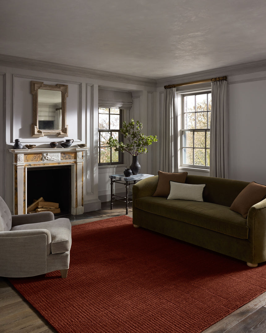 Greenwich Rug 01 | Merlot