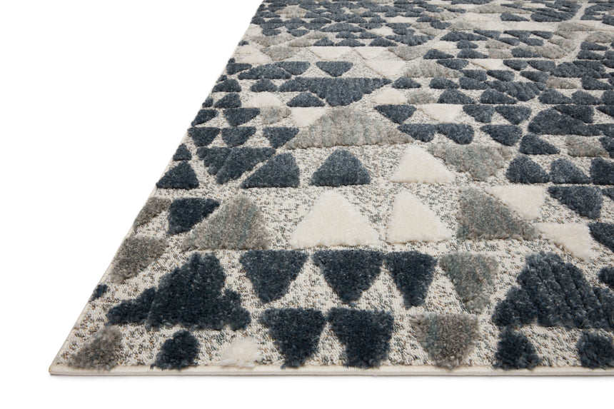 Hagen Rug 06 | Slate / Denim