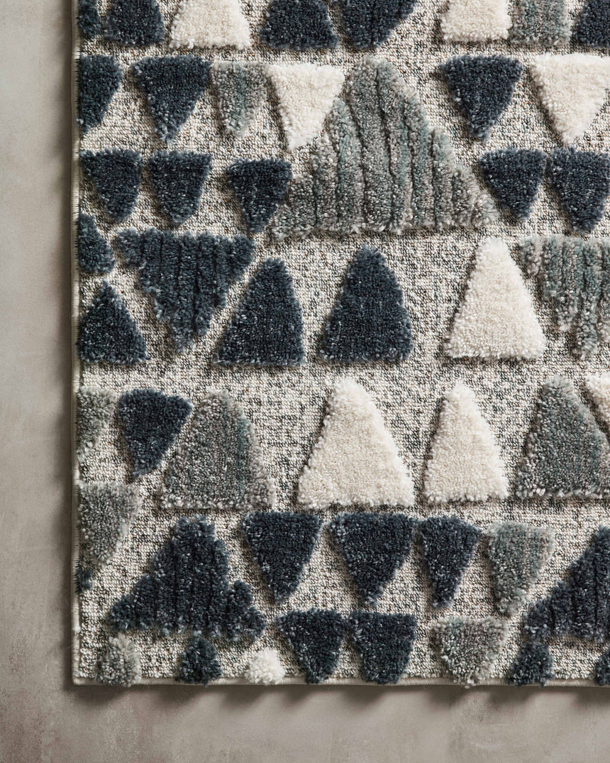 Hagen Rug 06 | Slate / Denim