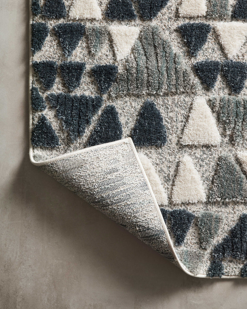 Hagen Rug 06 | Slate / Denim