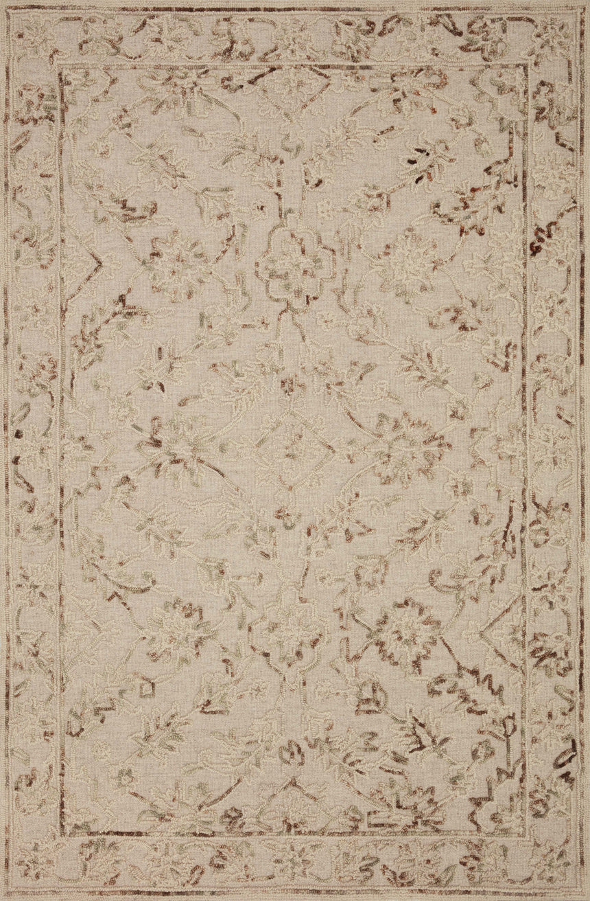 Halle Rug 02 | Natural / Sage