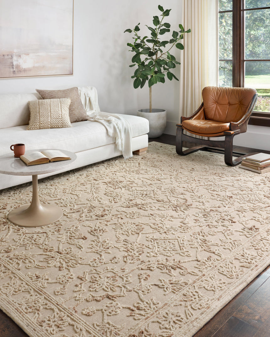 Halle Rug 02 | Natural / Sage