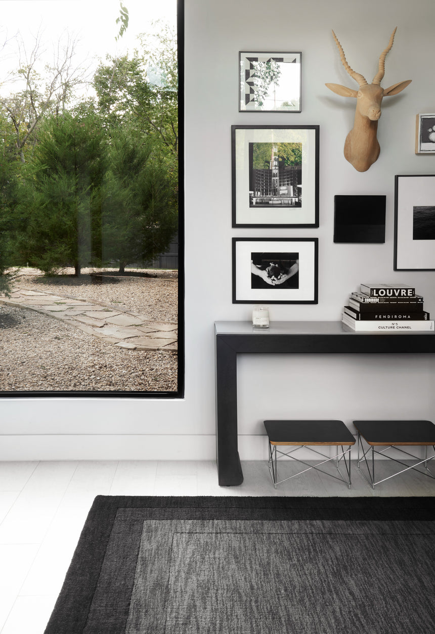 Hamilton Rug 01 | Grey / Charcoal