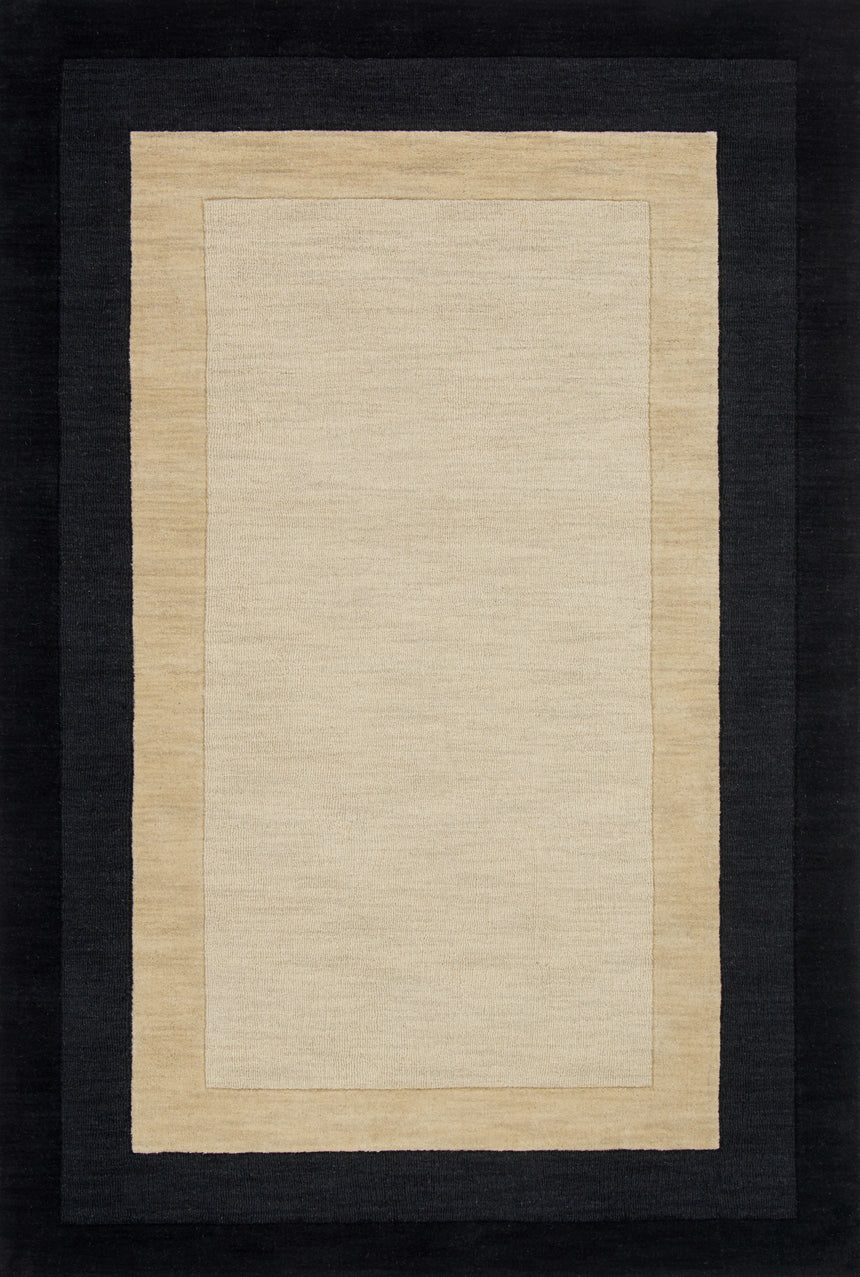 Hamilton Rug 01 | Ivory / Charcoal