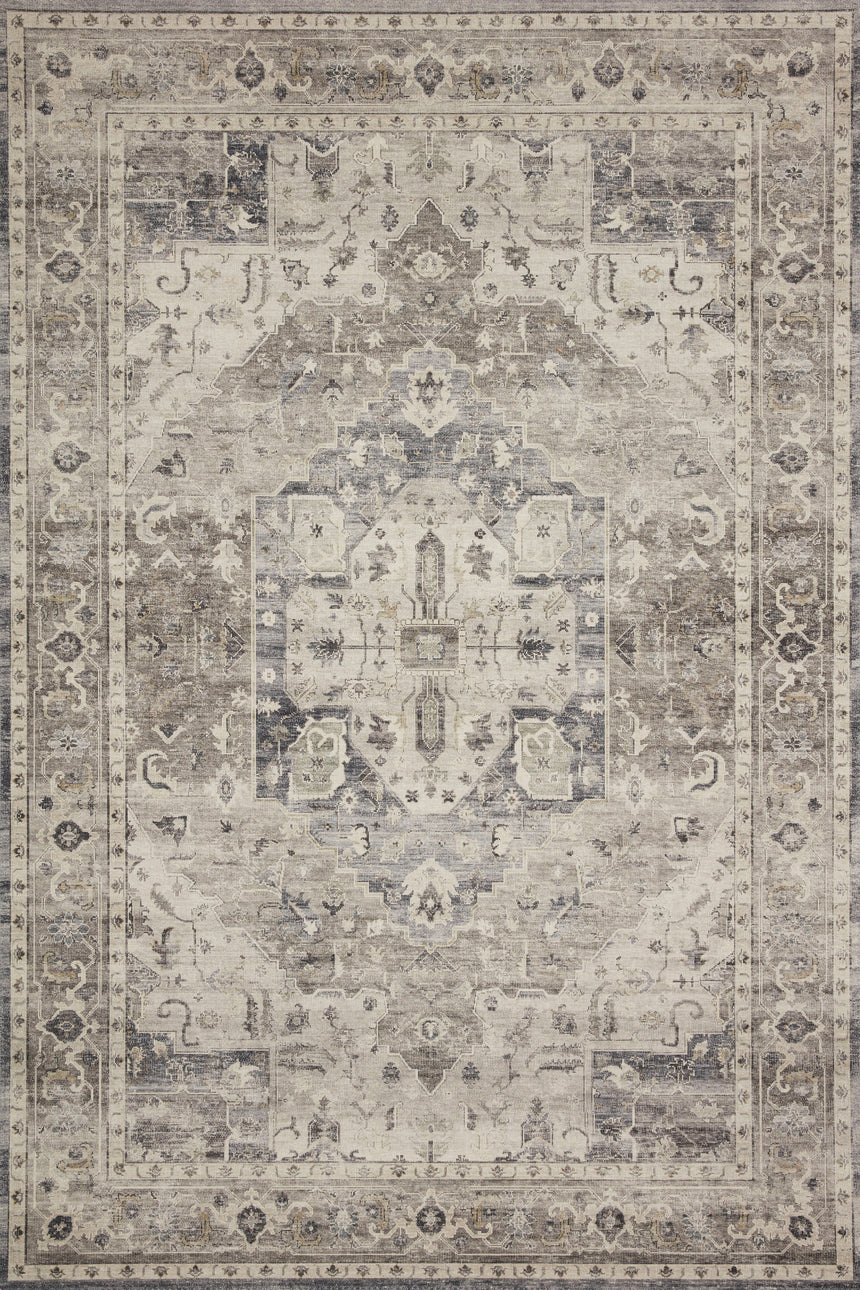 Hathaway Rug 05 | Steel / Ivory