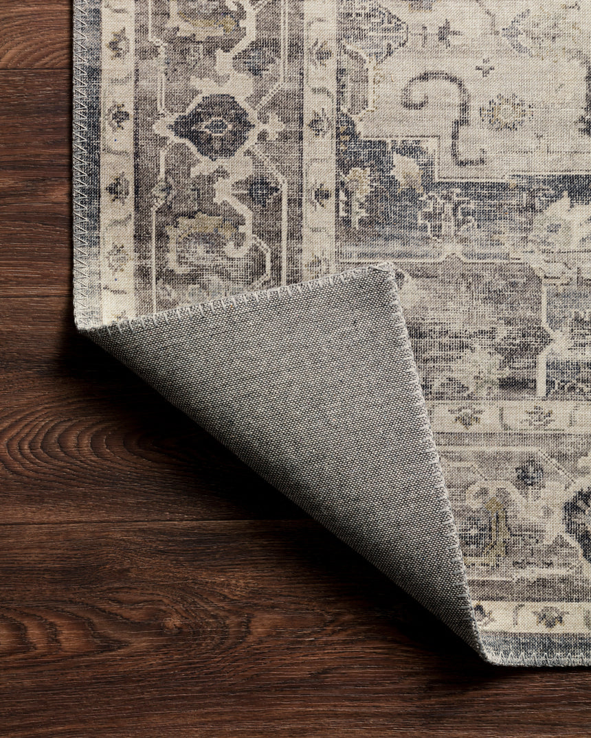 Hathaway Rug 05 | Steel / Ivory