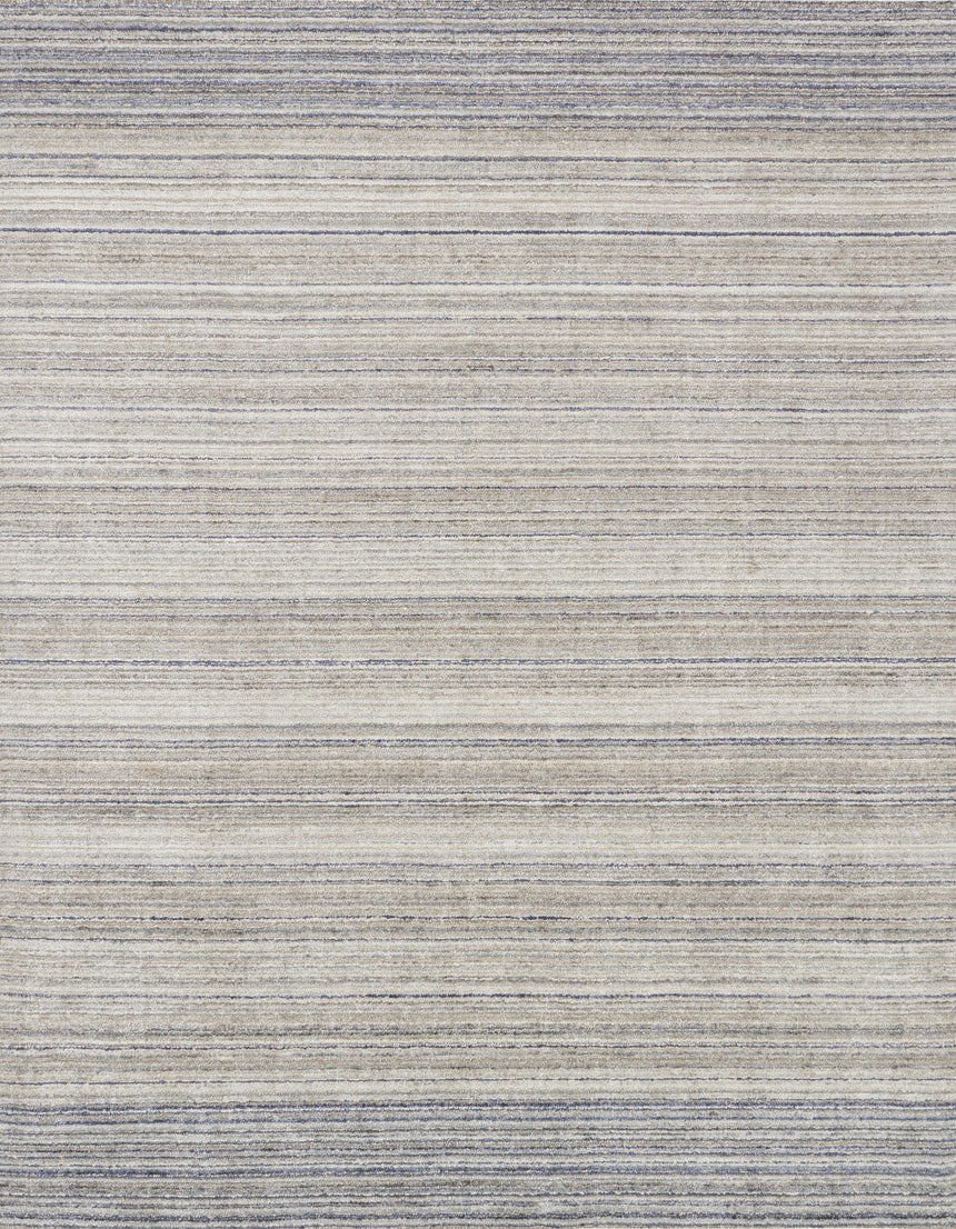 Haven Rug 01 | Silver / Blue