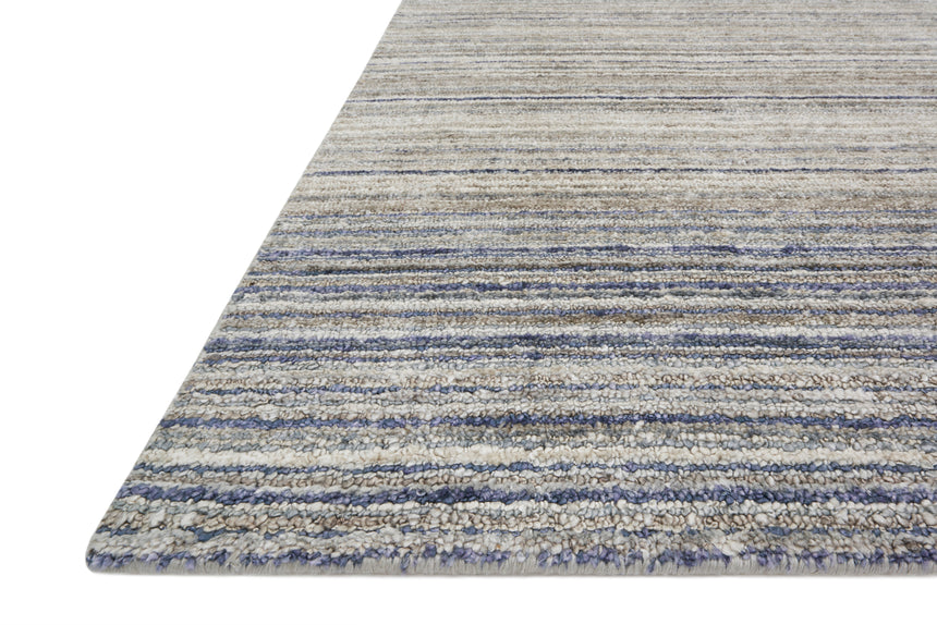 Haven Rug 01 | Silver / Blue