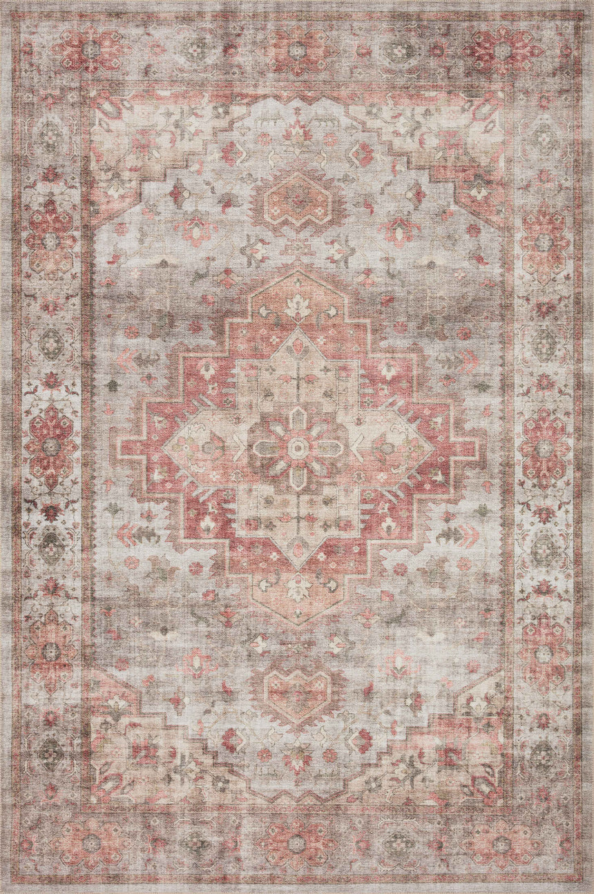 Heidi Rug 02 | Dove / Spice