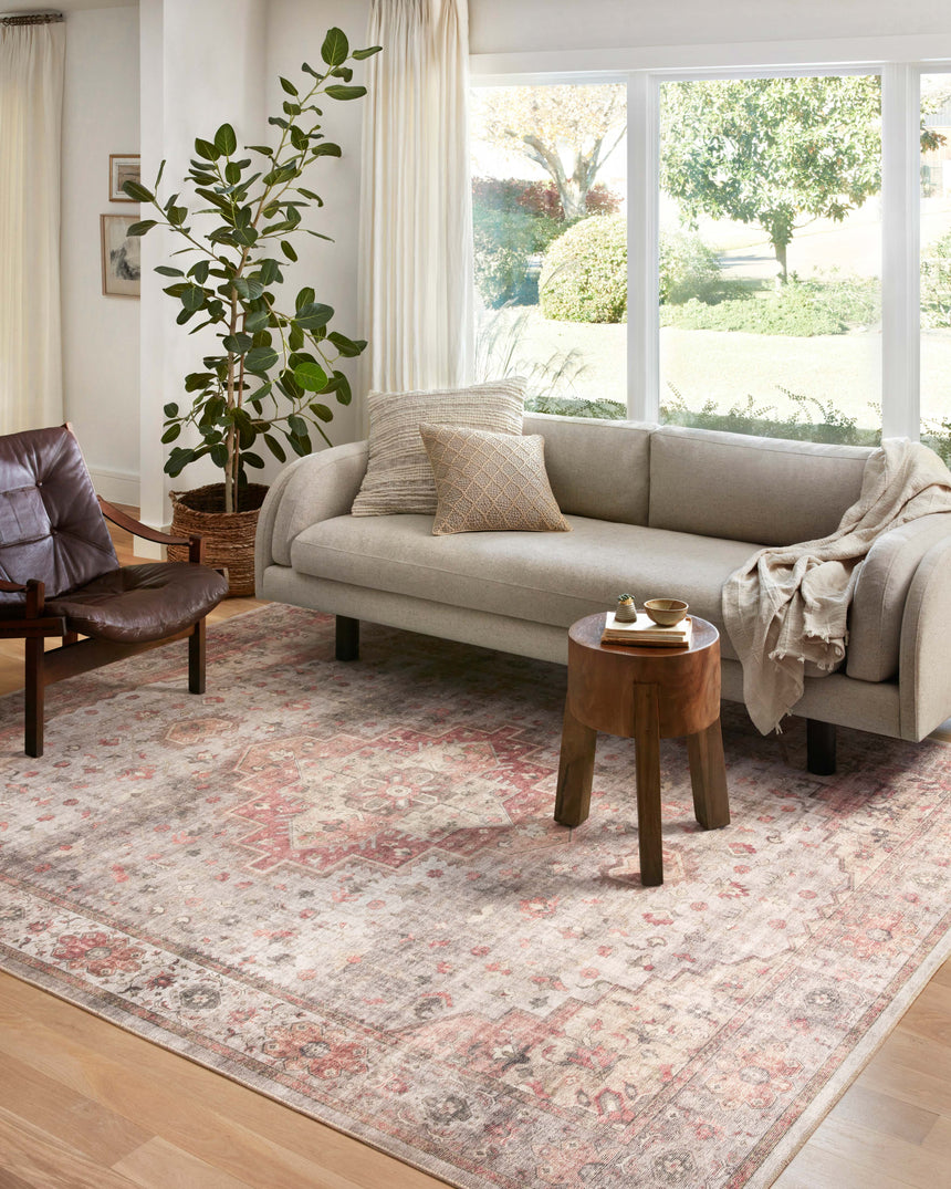 Heidi Rug 02 | Dove / Spice