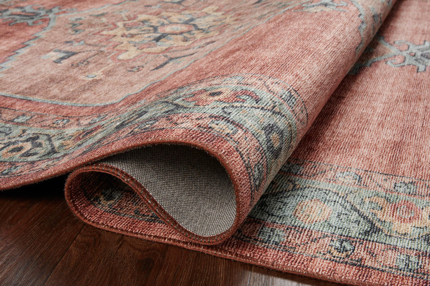 Heidi Rug 05 | Spice / Aqua