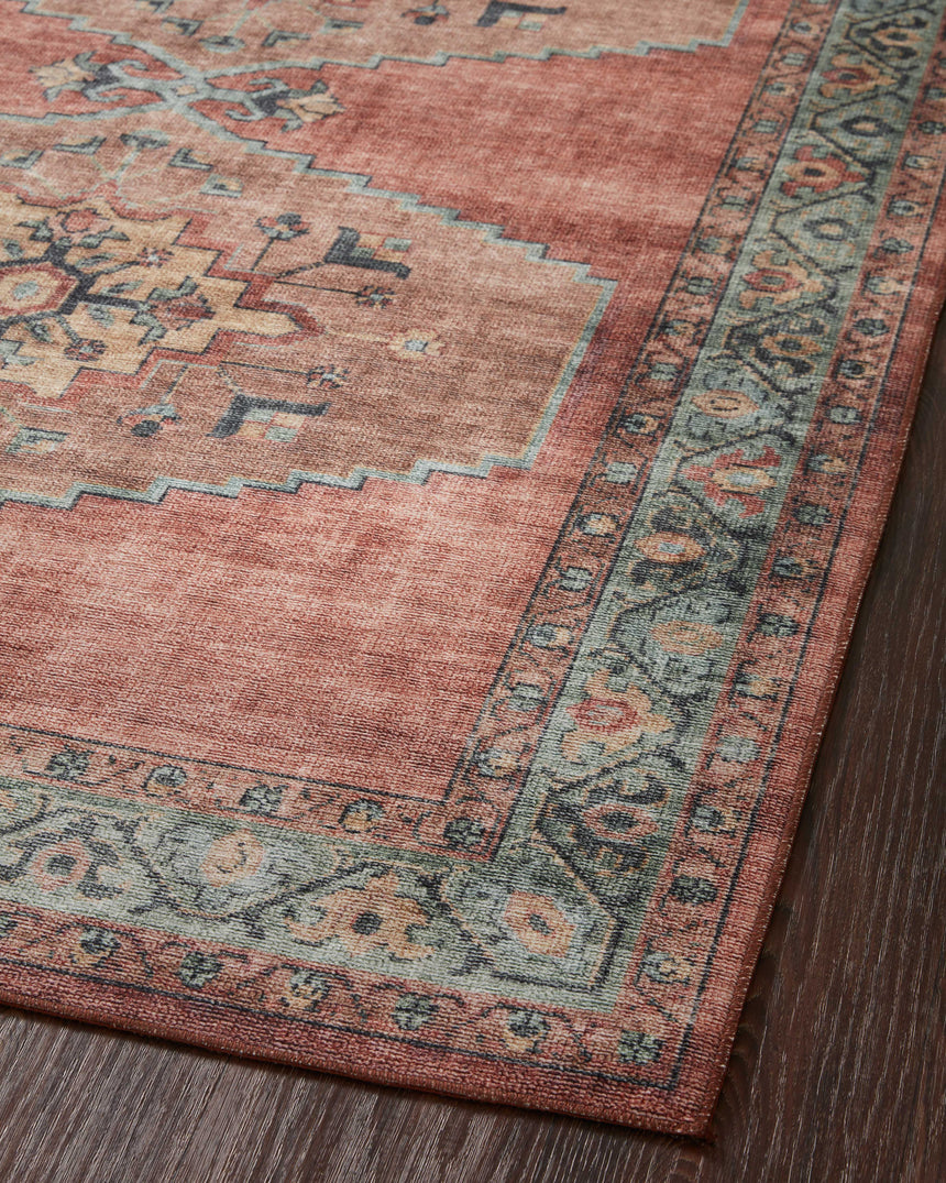 Heidi Rug 05 | Spice / Aqua