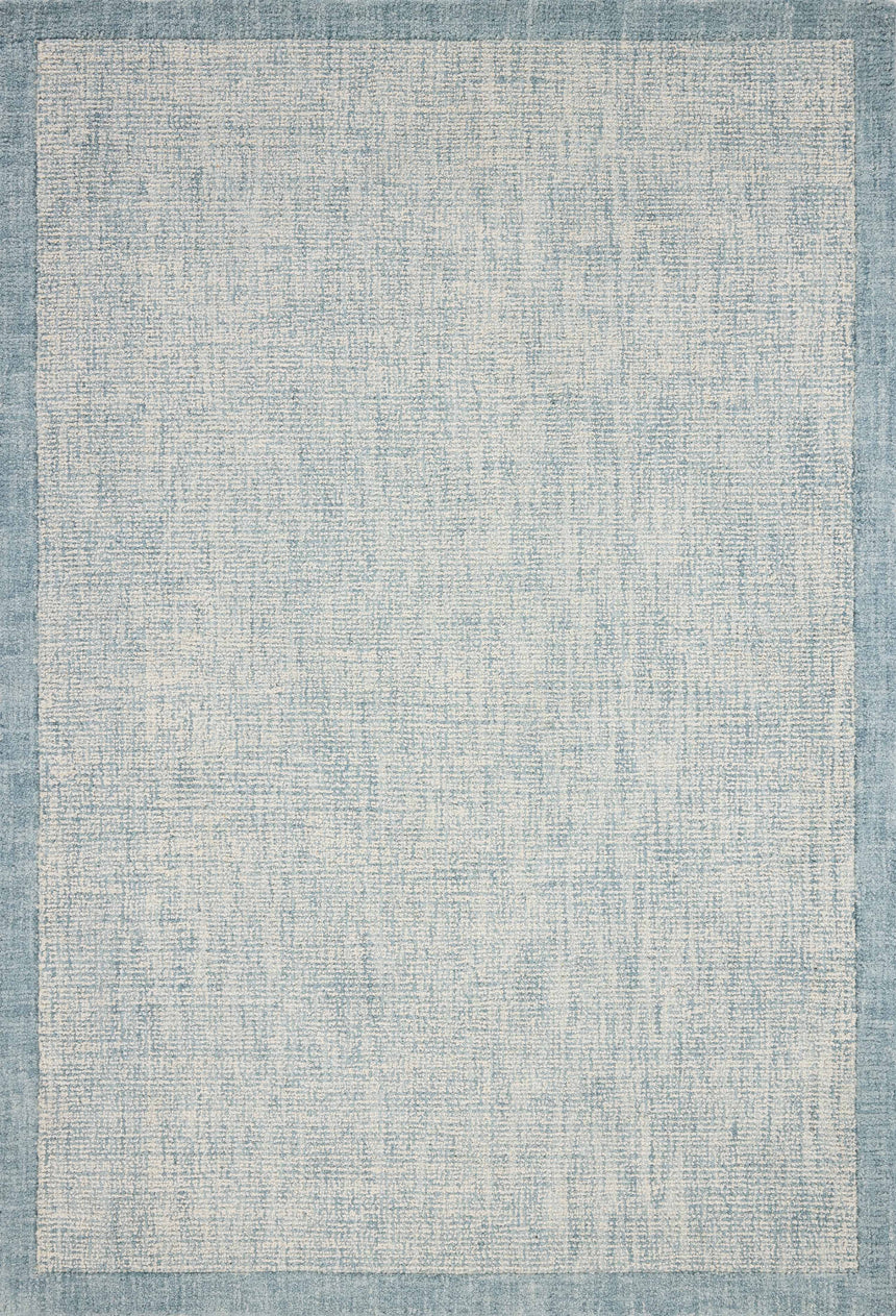 Henley Rug 01 | Ivory / Blue