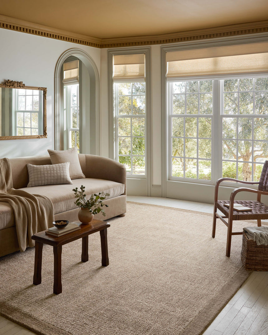 Henley Rug 01 | Ivory / Brown