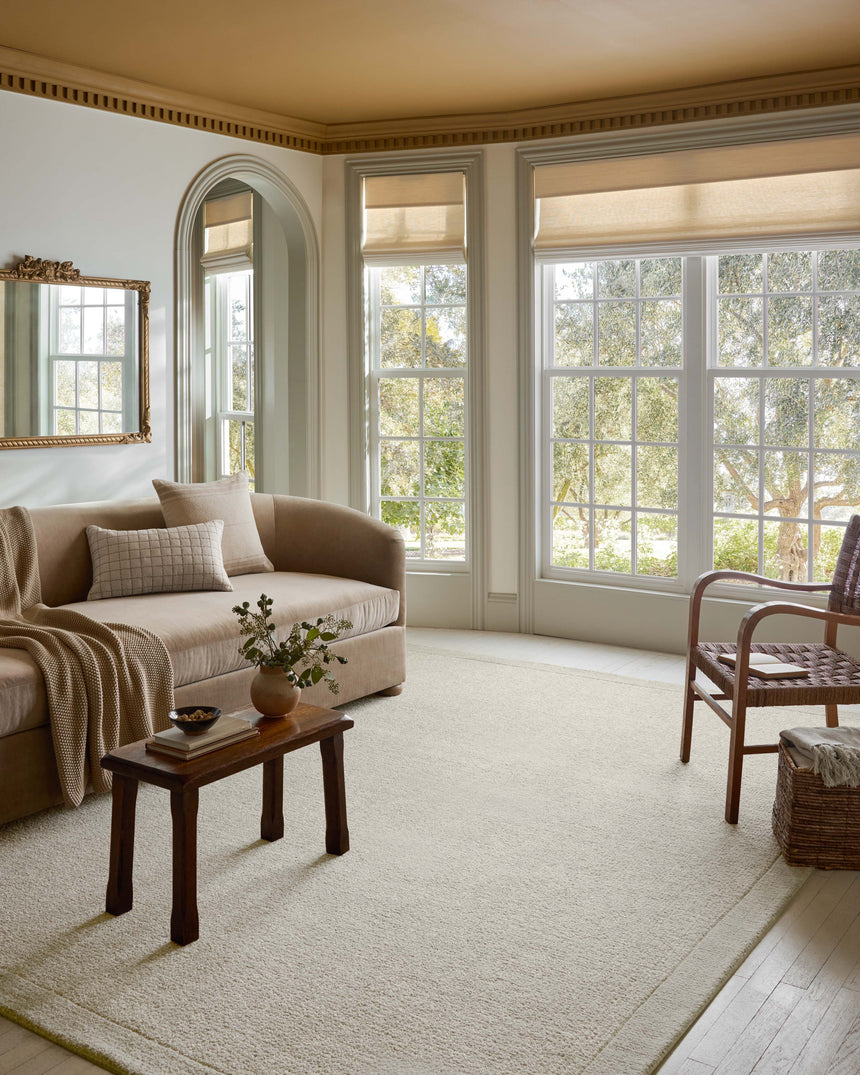 Henley Rug 01 | Ivory / Silver