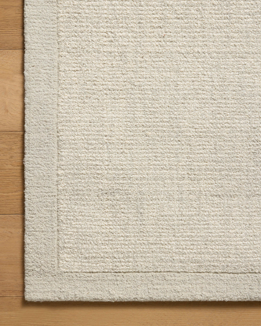 Henley Rug 01 | Ivory / Silver