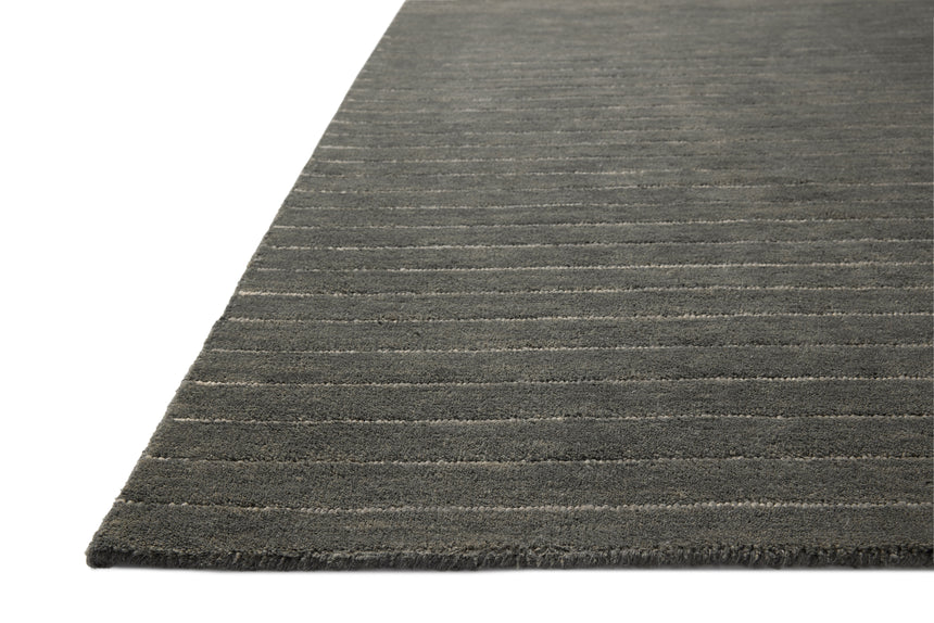 Henry Rug 01 | Charcoal / Ivory