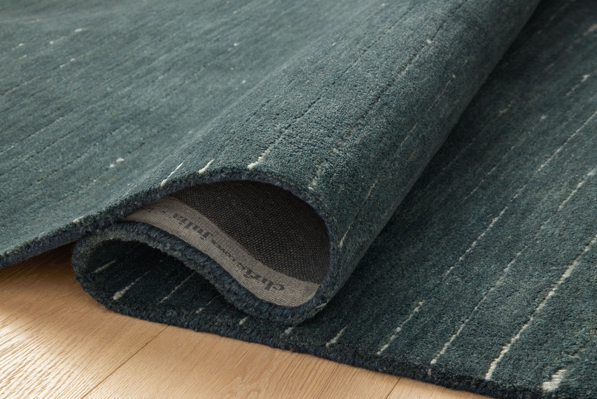 Henry Rug 01 | Denim / Ivory