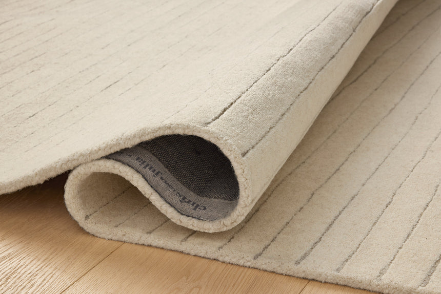 Henry Rug 01 | Ivory / Dove